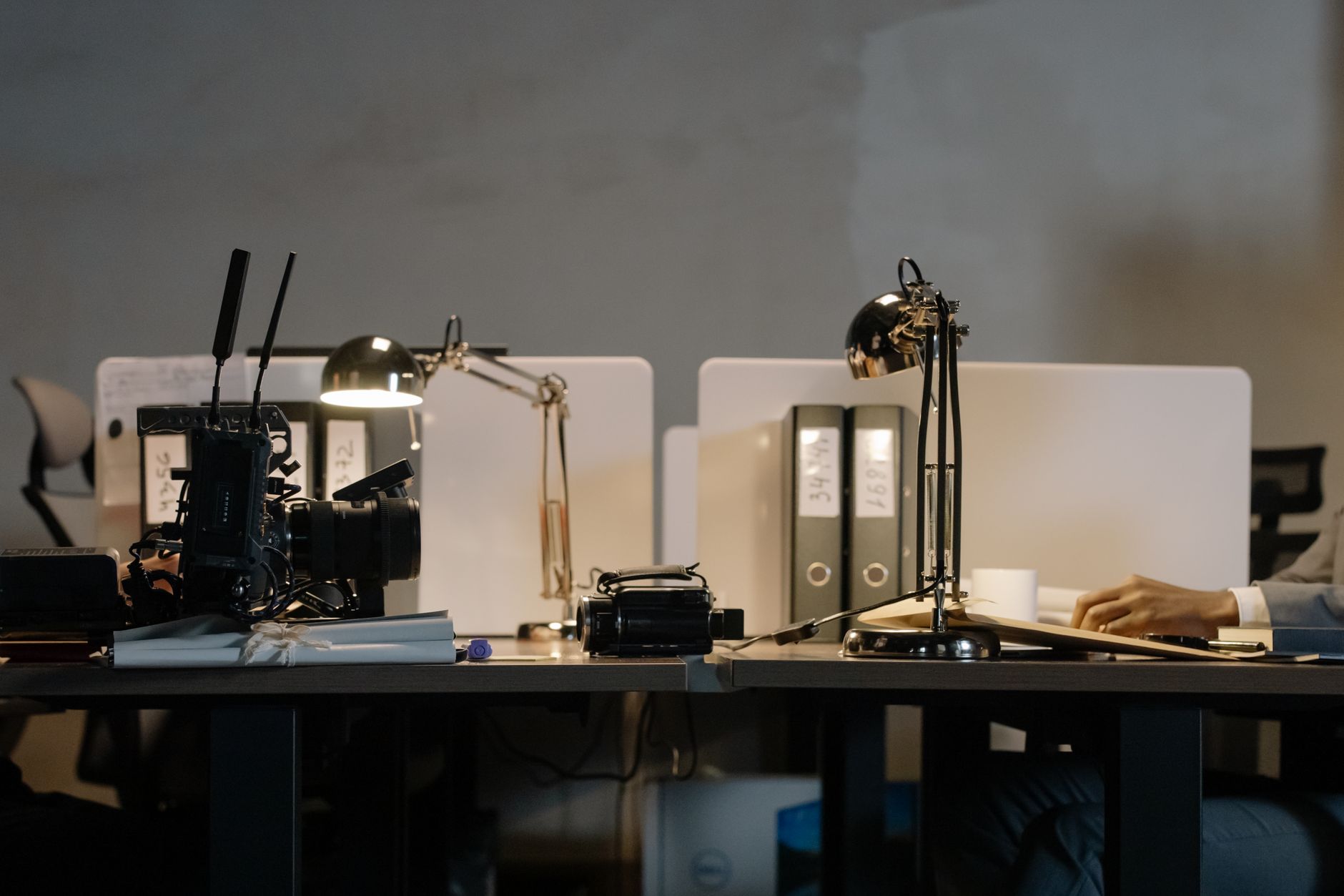 A student reviewing Canadian study permit application documents